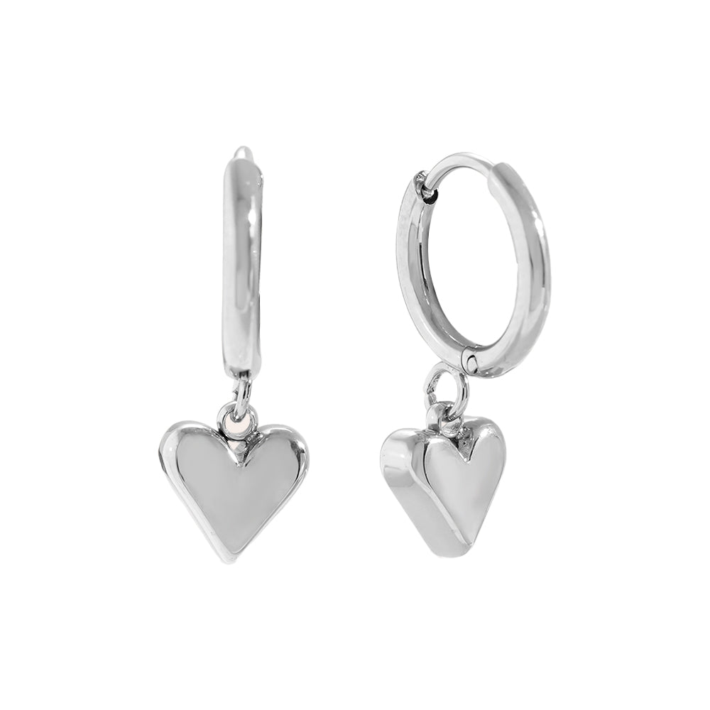 Classic Heart Ohrringe 14K vergoldet