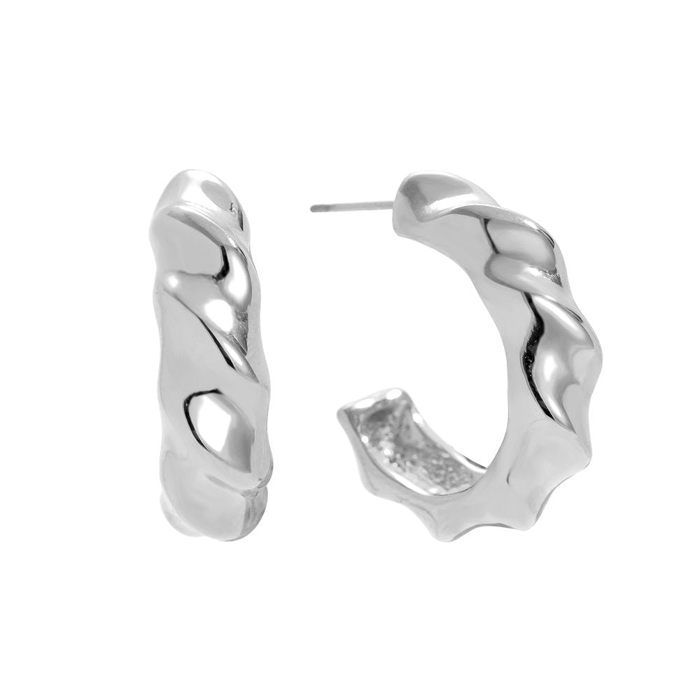 27mm Twist Jack Ohrringe 14K vergoldet