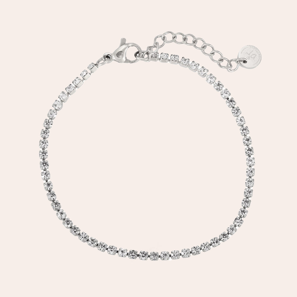 Fine Tennis Armband 14K vergoldet