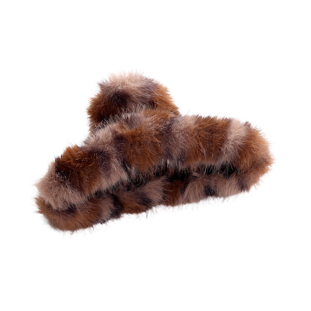 13cm Fluff Haarklammer