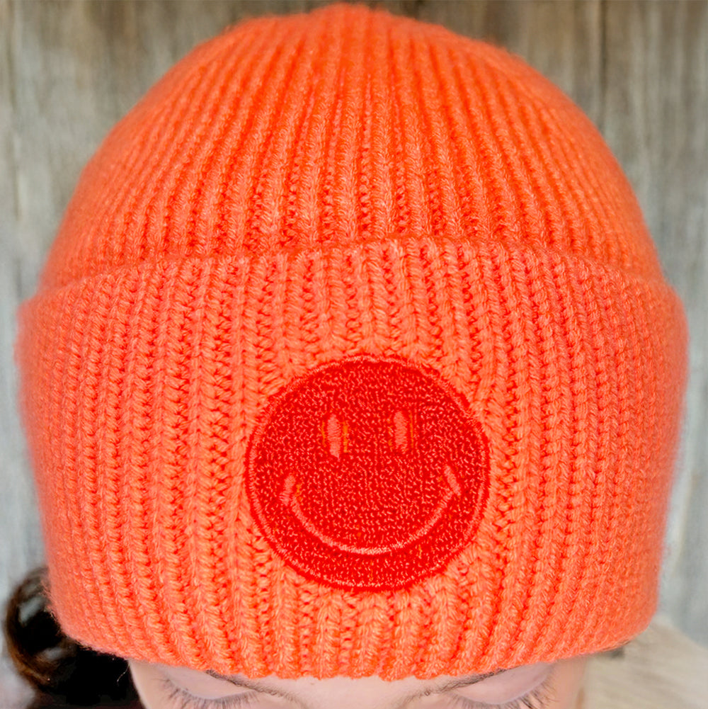 Wintermütze Smiley